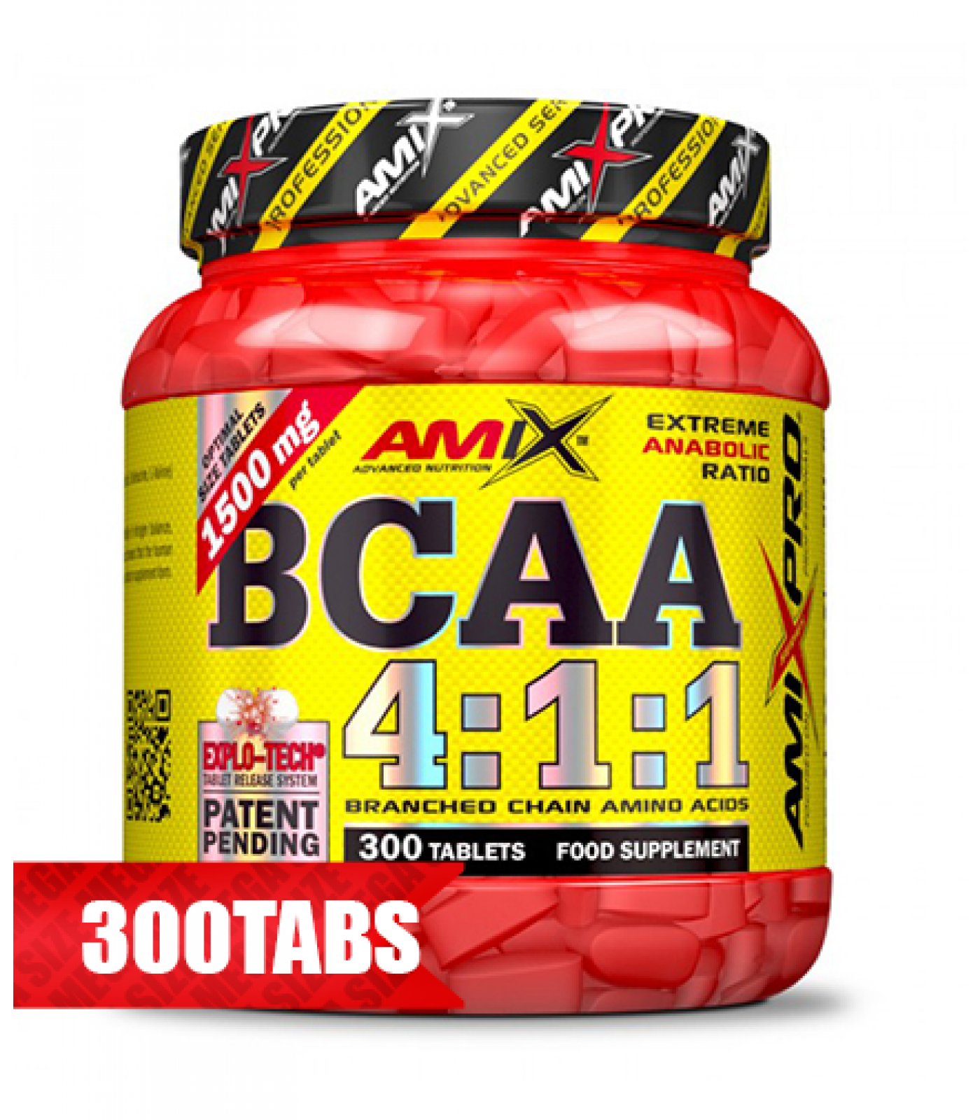 AMIX BCAA 4:1:1 / 300 Tabs.